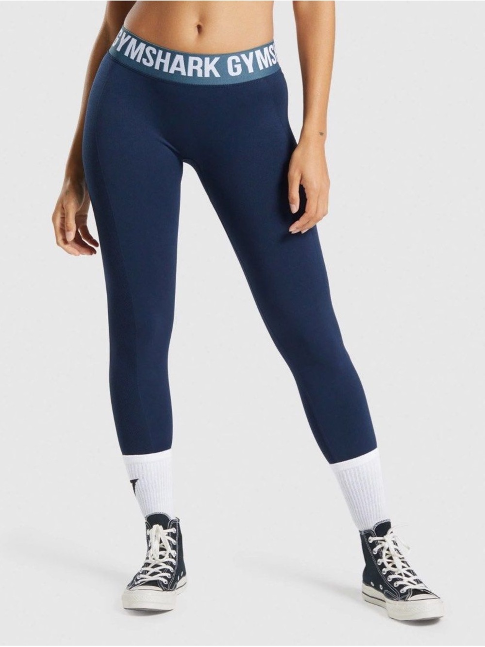 Gymshark Flex Low Rise Leggings - Navy